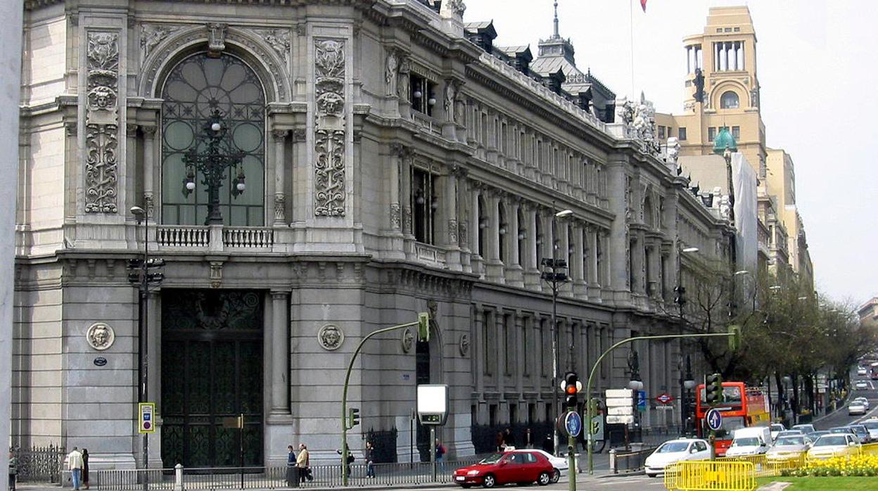 Sede del Banco de España en la calle Alcalá de Madrid