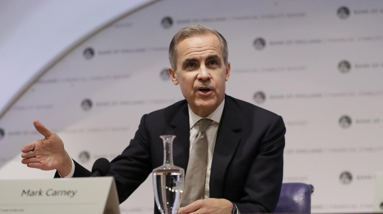 El gobernador del Banco de Inglaterra, Mark Carney