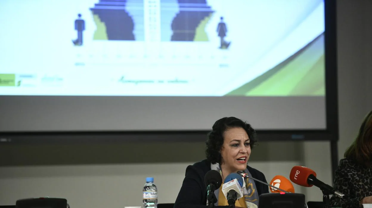Magdalena Valerio, ministra de Trabajo, Migraciones y Seguriad Social