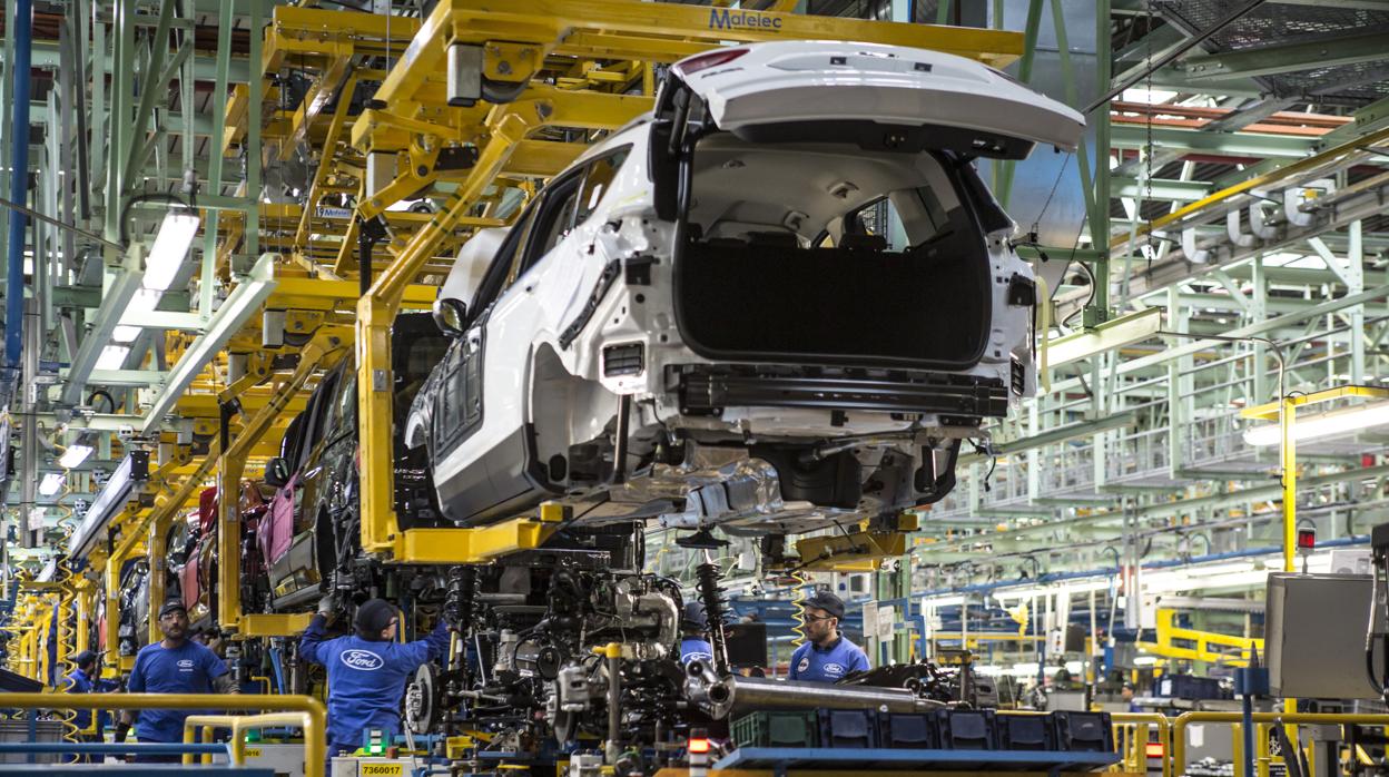 Foto de archivo de la factoría de Ford en Almussafes