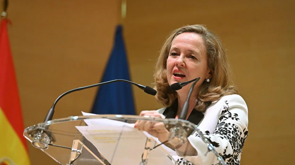 Nadia Calviño, vicepresidenta tercera del Gobierno y ministra de Asuntos Económicos y Transformación Digital