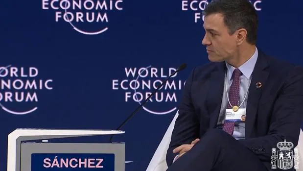 Sigue la intervención de Pedro Sánchez en Davos