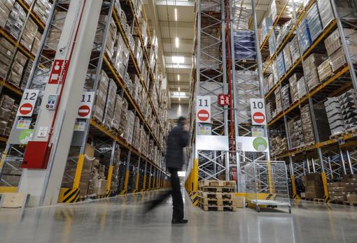 El interior de la plataforma de Cheste