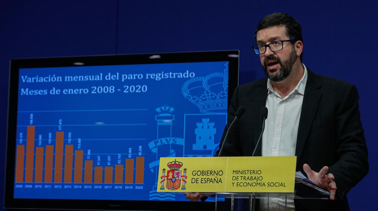 El secretario de Estado de Empleo, Joaquín Pérez Rey