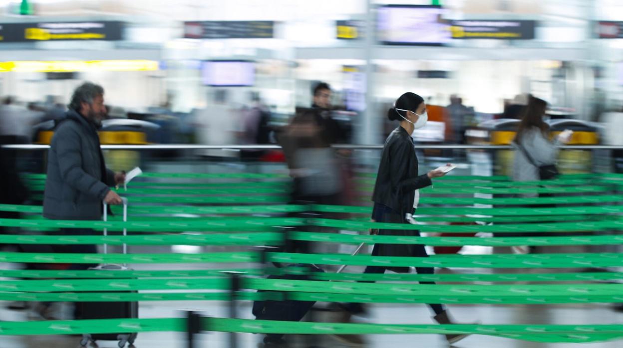 El tráfico de los aeropuertos españoles cayó un 14% durante la primera semana de marzo