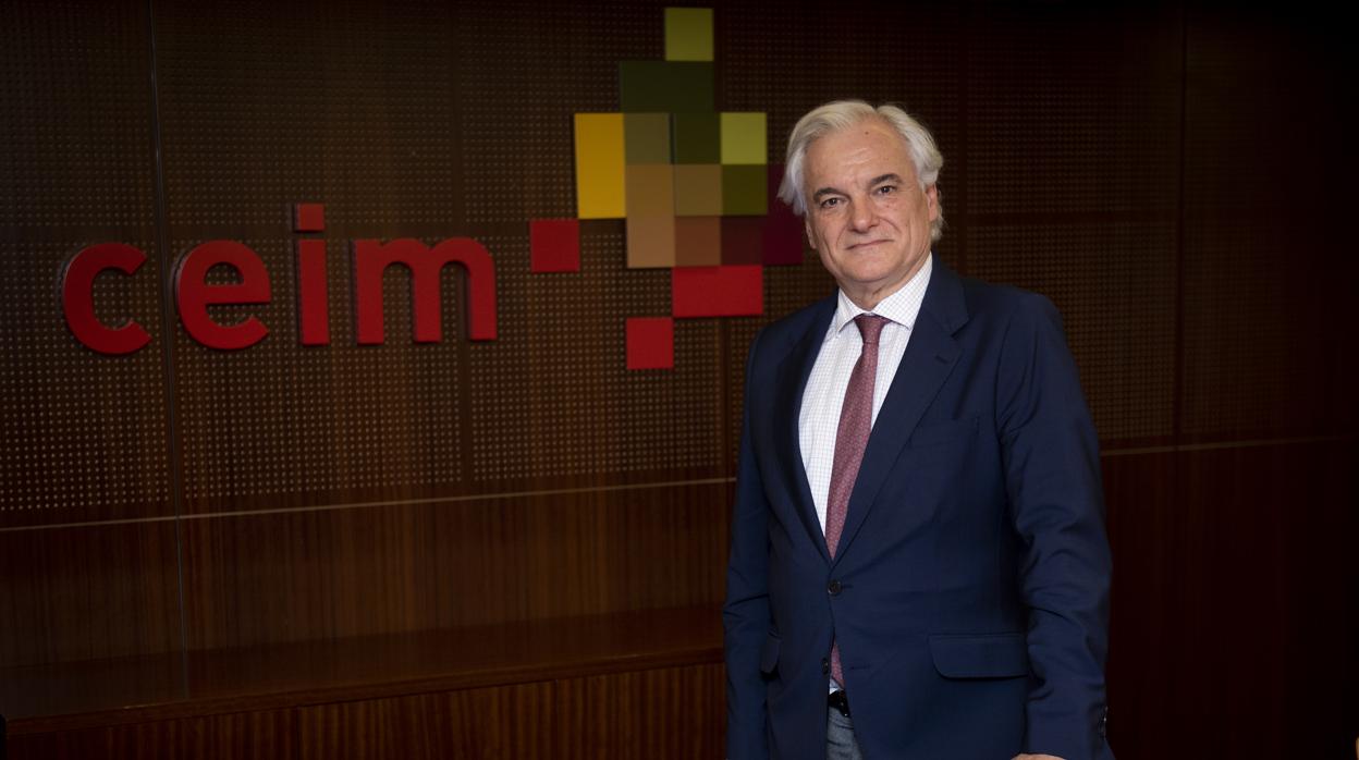 Miguel Garrido, presidente de CEIM