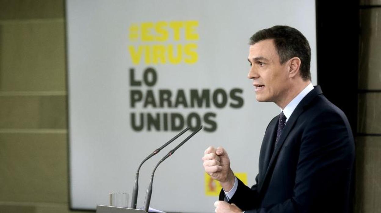 El presidente del Gobierno, Pedro Sánchez