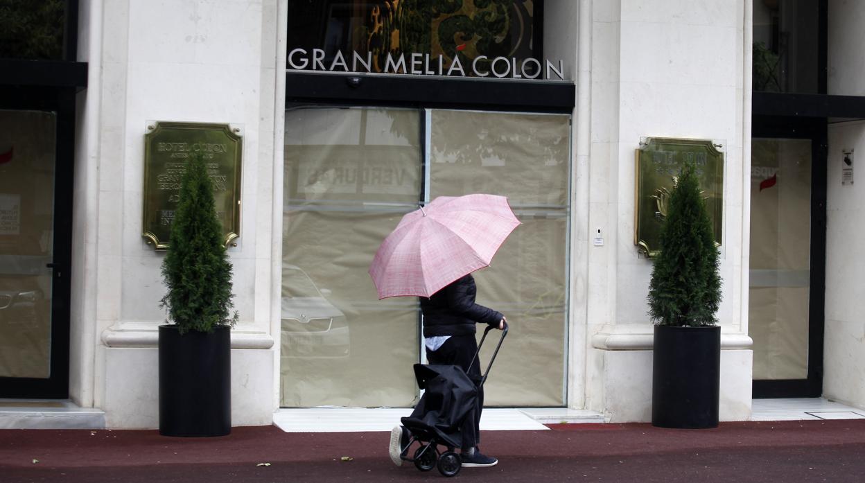 El Hotel Gran Meliá Colón de Sevilla es uno de los 600 establecimientos hoteleros que han cerrado en Andalucía por el Covid-19