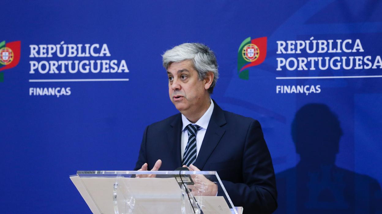 Mario Centeno, ministro de Finanzas de POrtugal y presidente del Eurogrupo