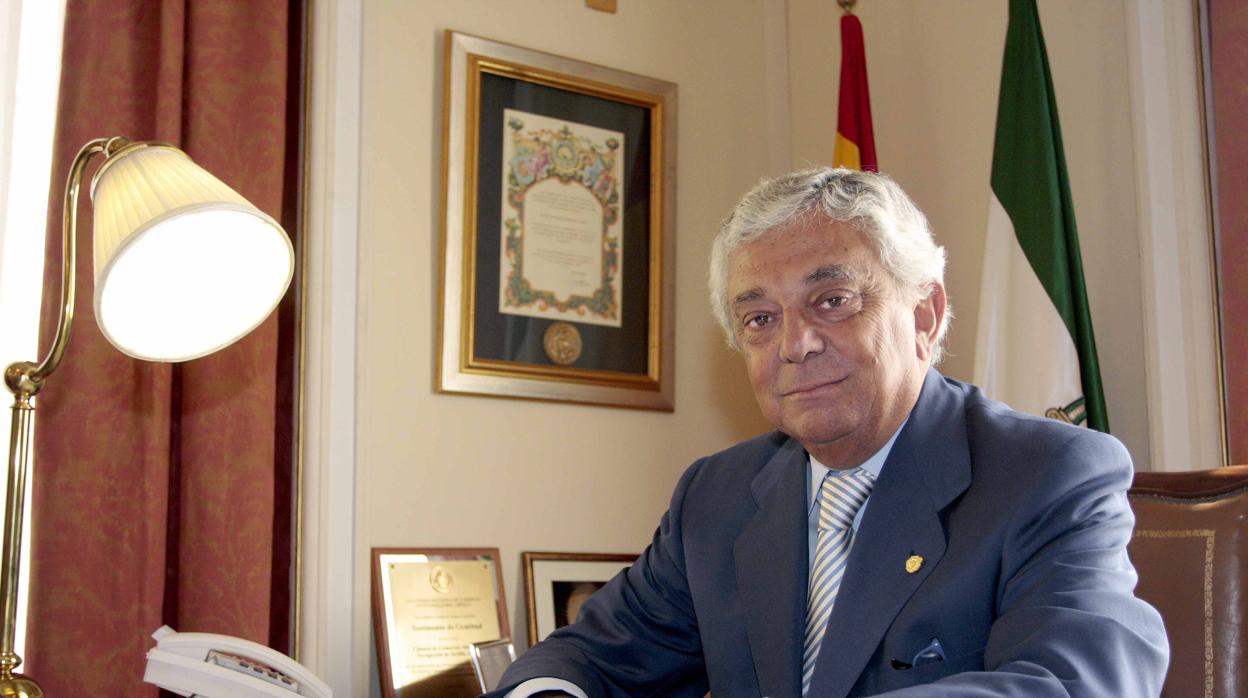 Francisco Herrero, presidente de la Cámara de Comercio de Sevilla