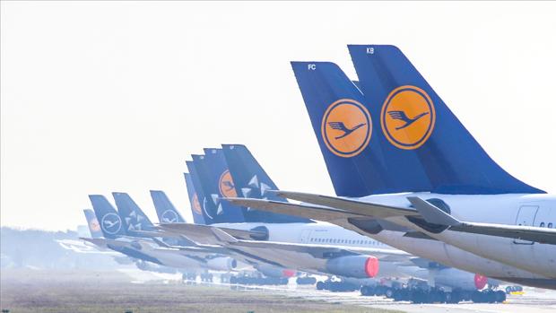 Lufthansa pierde un millón de euros por hora