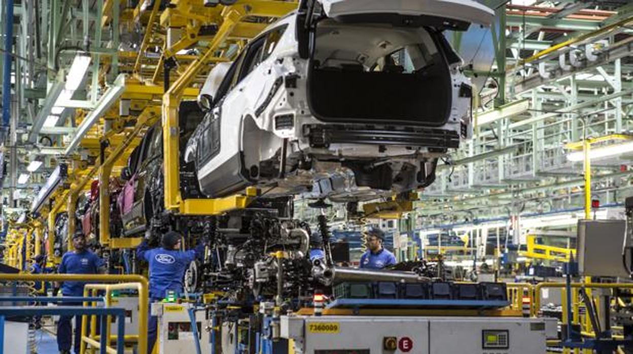 Foto de archivo de la factoría de Ford en Almussafes