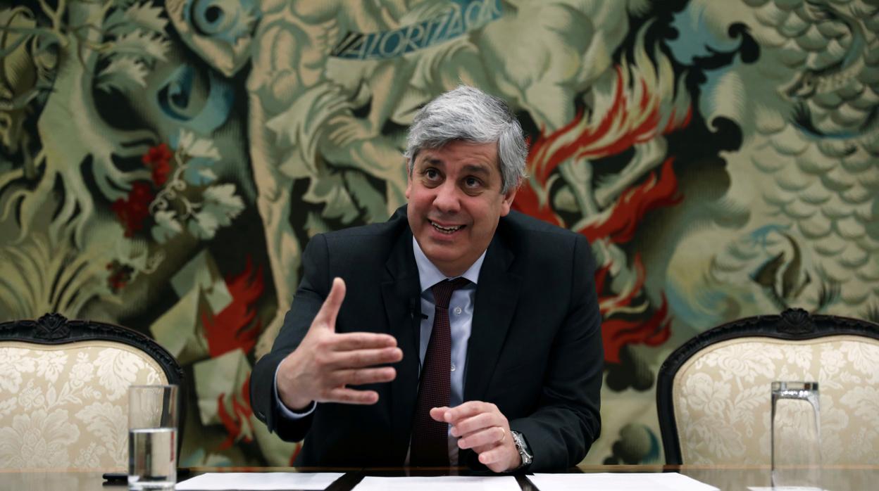 Mario Centeno, presidente del Eurogrupo y ministro de Finanzas de Portugal