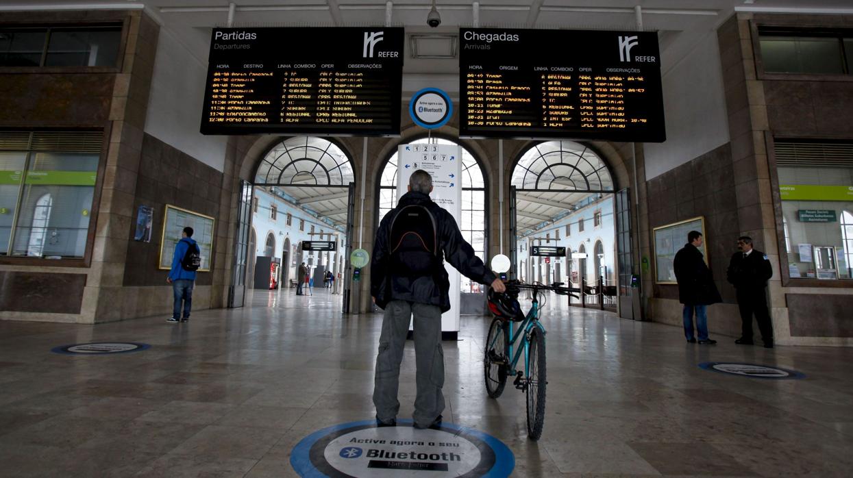 Imagen de la estación de tren Santa Apolonia