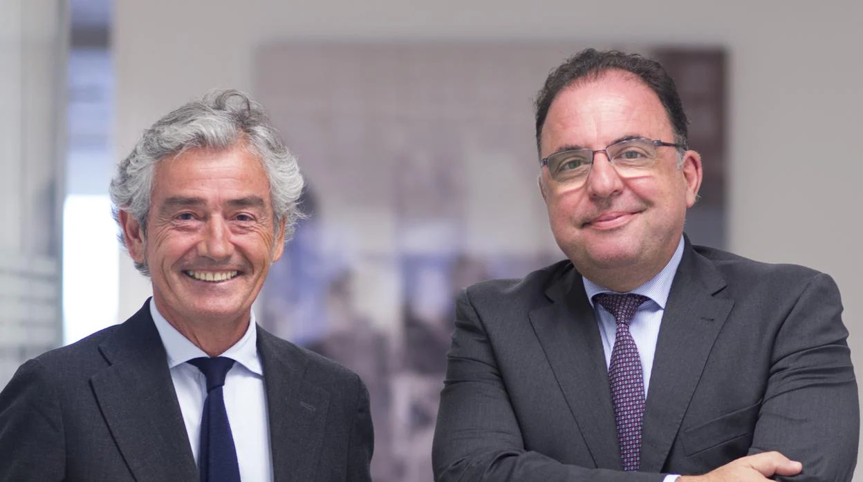 José María Pacheco, fundador y presidente del grupo Konecta, y Jesús Vidal, CEO de la compañía