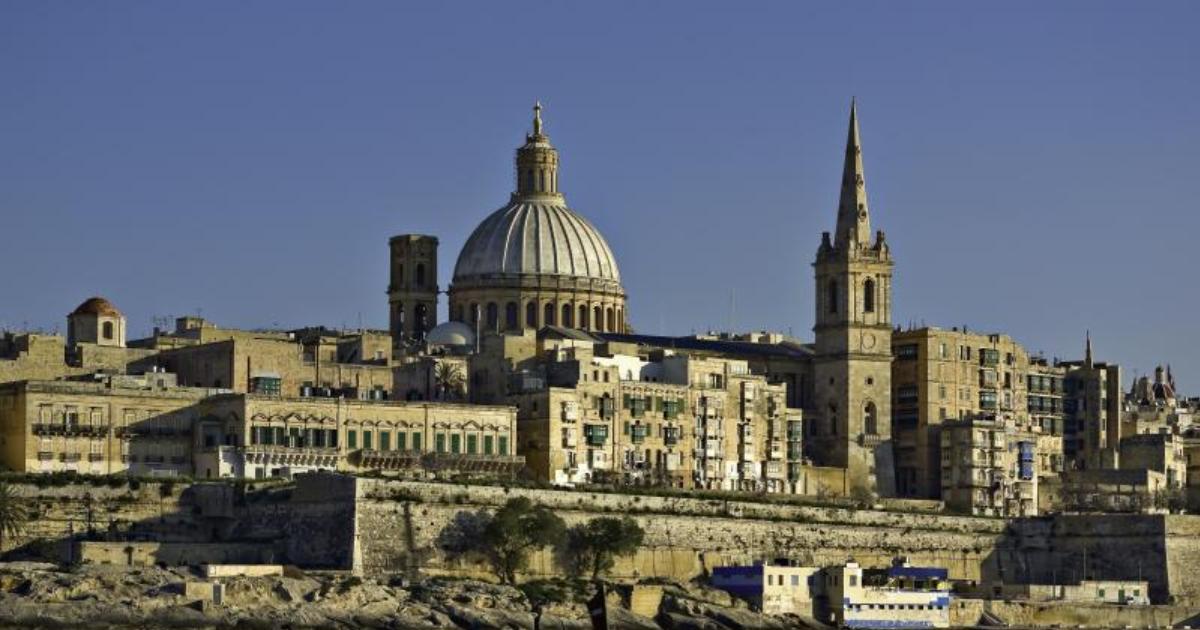 Imagen de La Valeta, la capital de la nación isleña de Malta