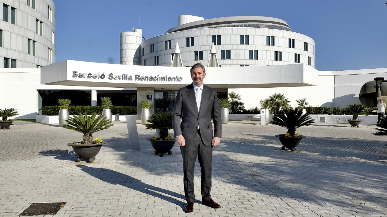 Gaspar Sáez, director de la cadena Barceló en Andalucía y Levante