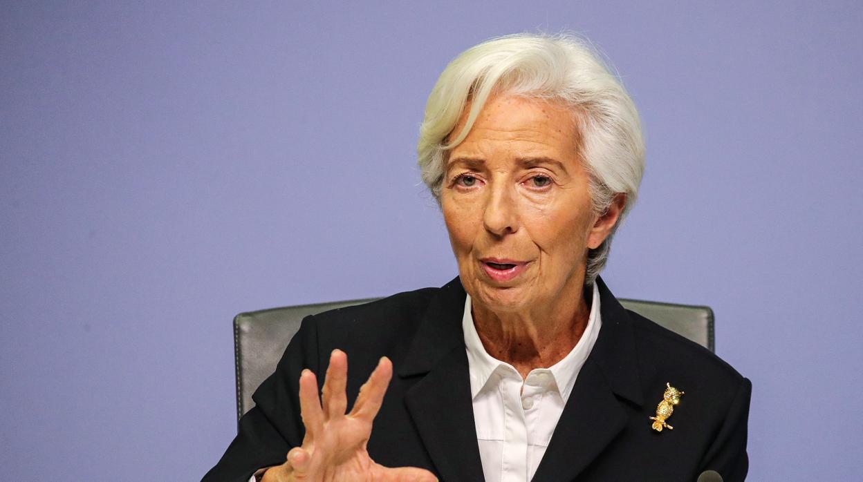 Christine Lagarde, presidenta del BCE