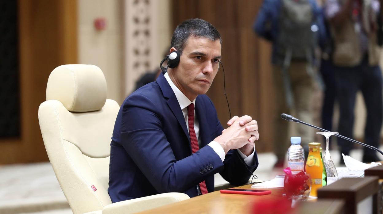 El presidente del Gobierno, Pedro Sánchez
