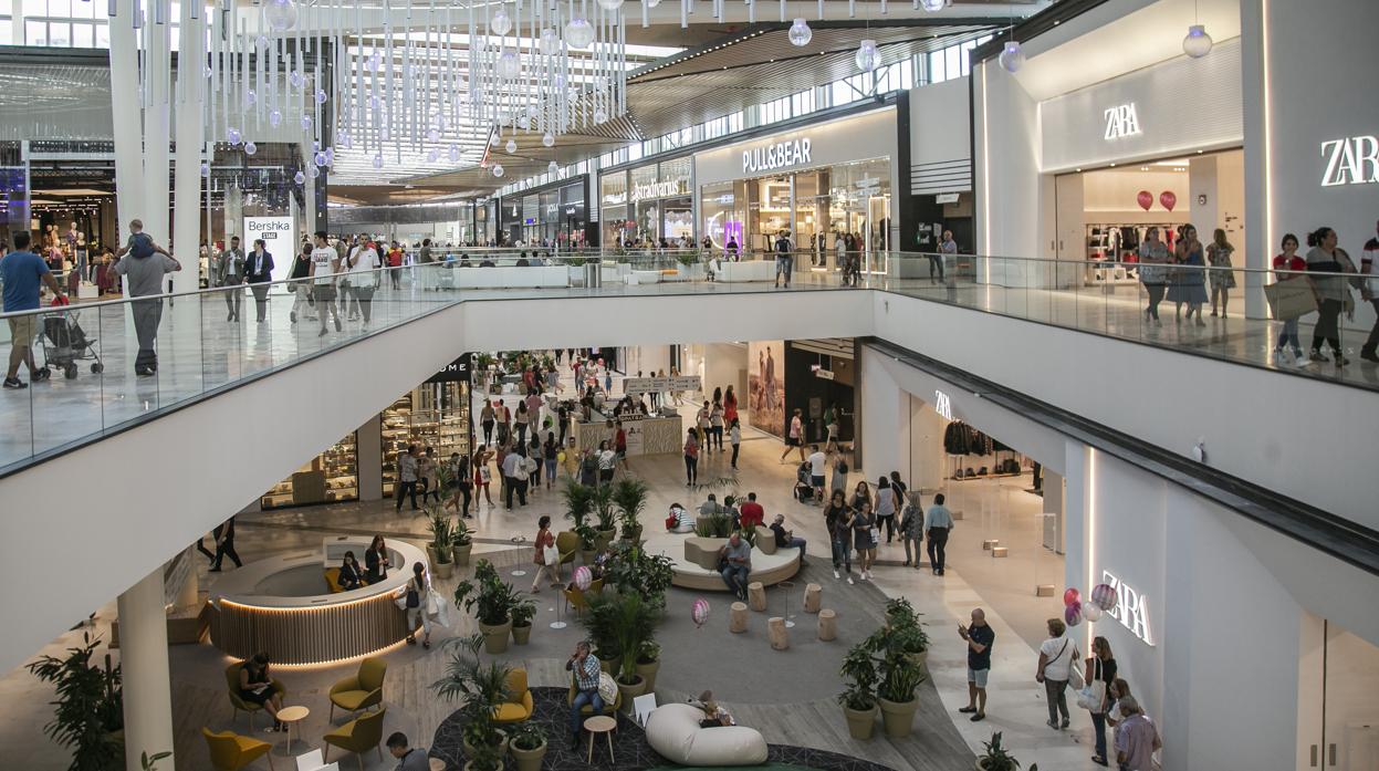 Imagen del centro comercia Lagoh, en Sevilla