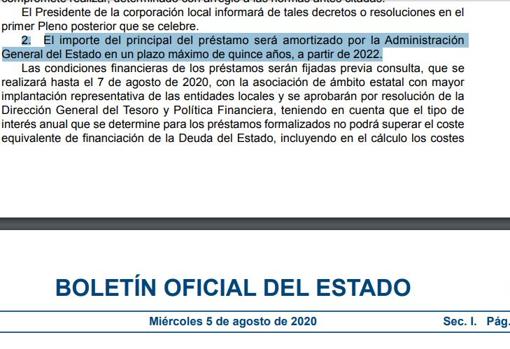 Esta es la disposición del BOE