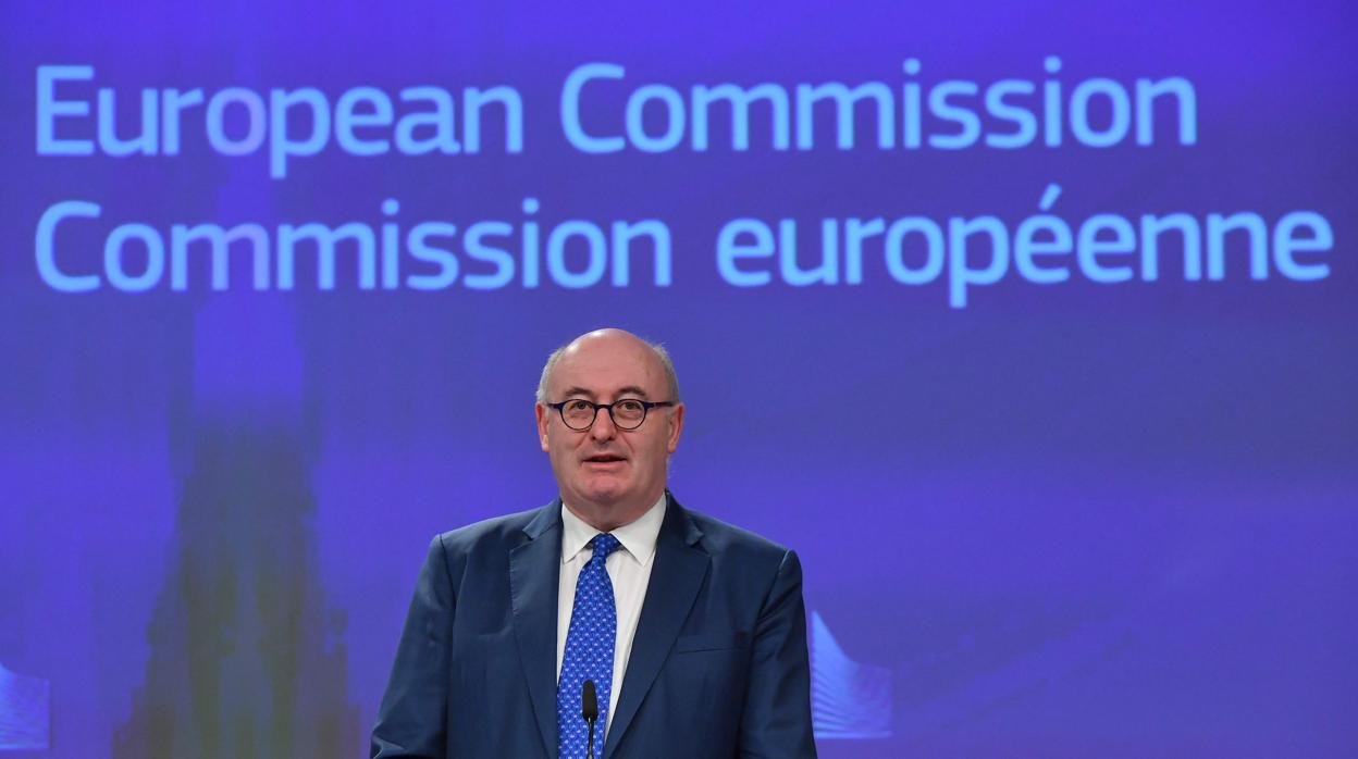 Phil Hogan ejerció como comisario de Agricultura durante la comisión Juncker