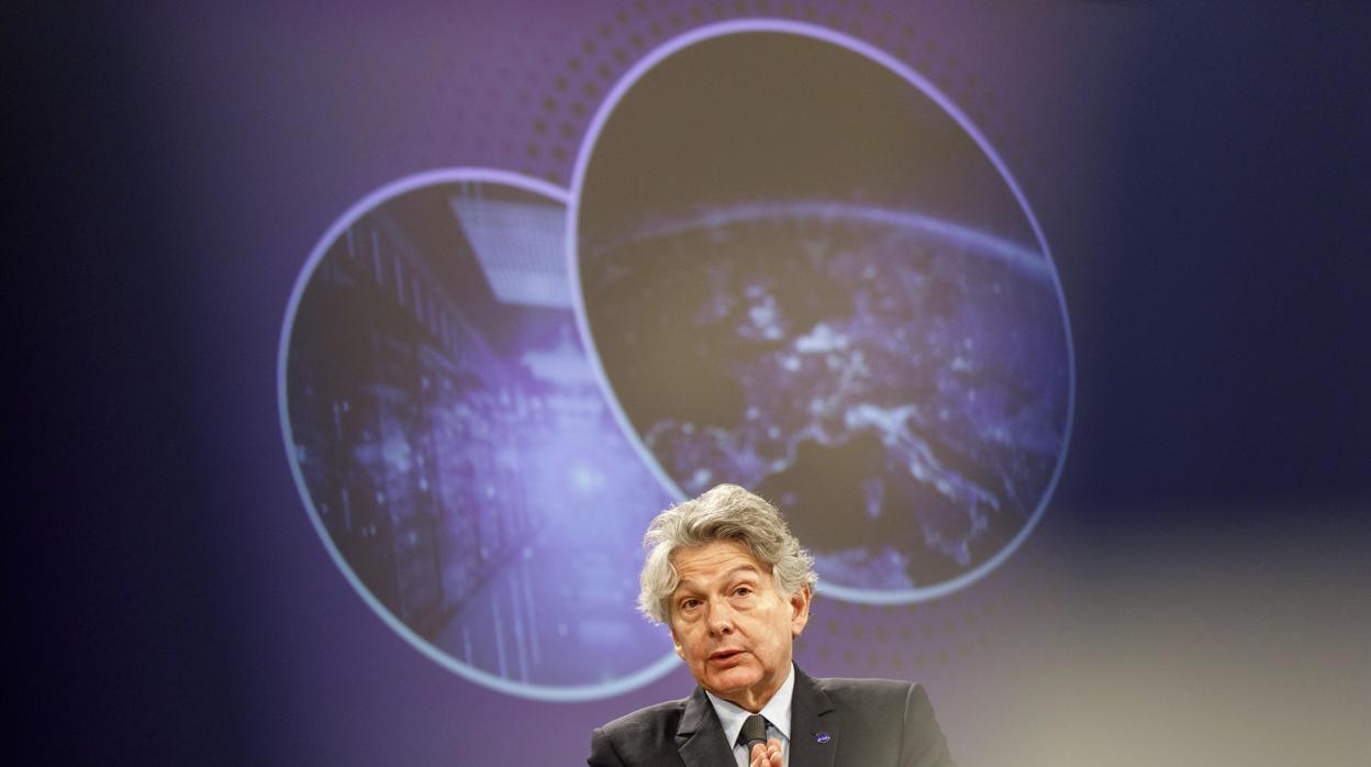 El comisario de Mercado Interior e Industria, Thierry Breton