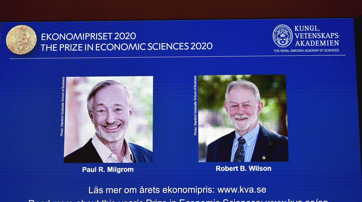 Paul Milgrom y Robert Wilson ganan el Premio Nobel de Economía