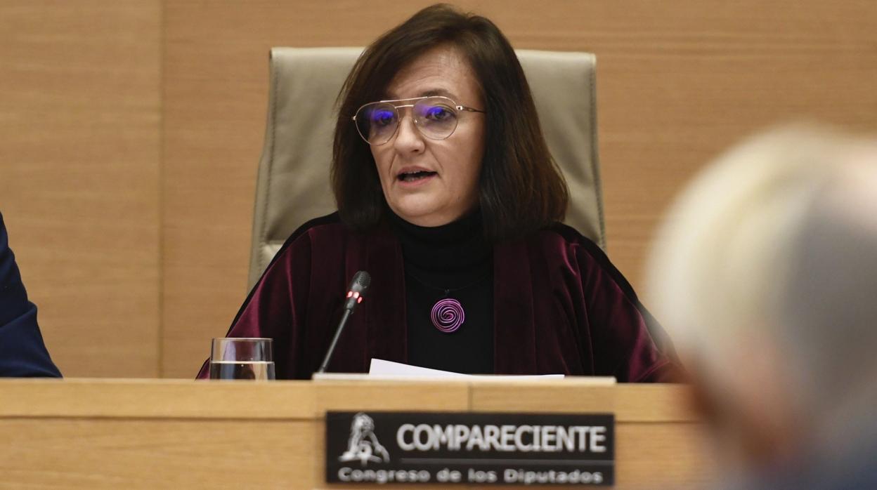 La presidenta de la Autoridad Independiente de Responsabilidad Fiscal (AIReF), Cristina Herrero