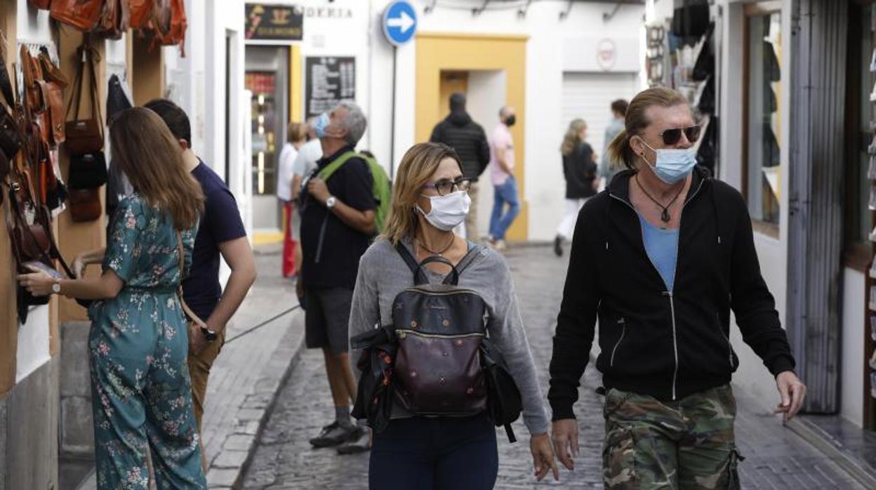 Turistas en Córdoba