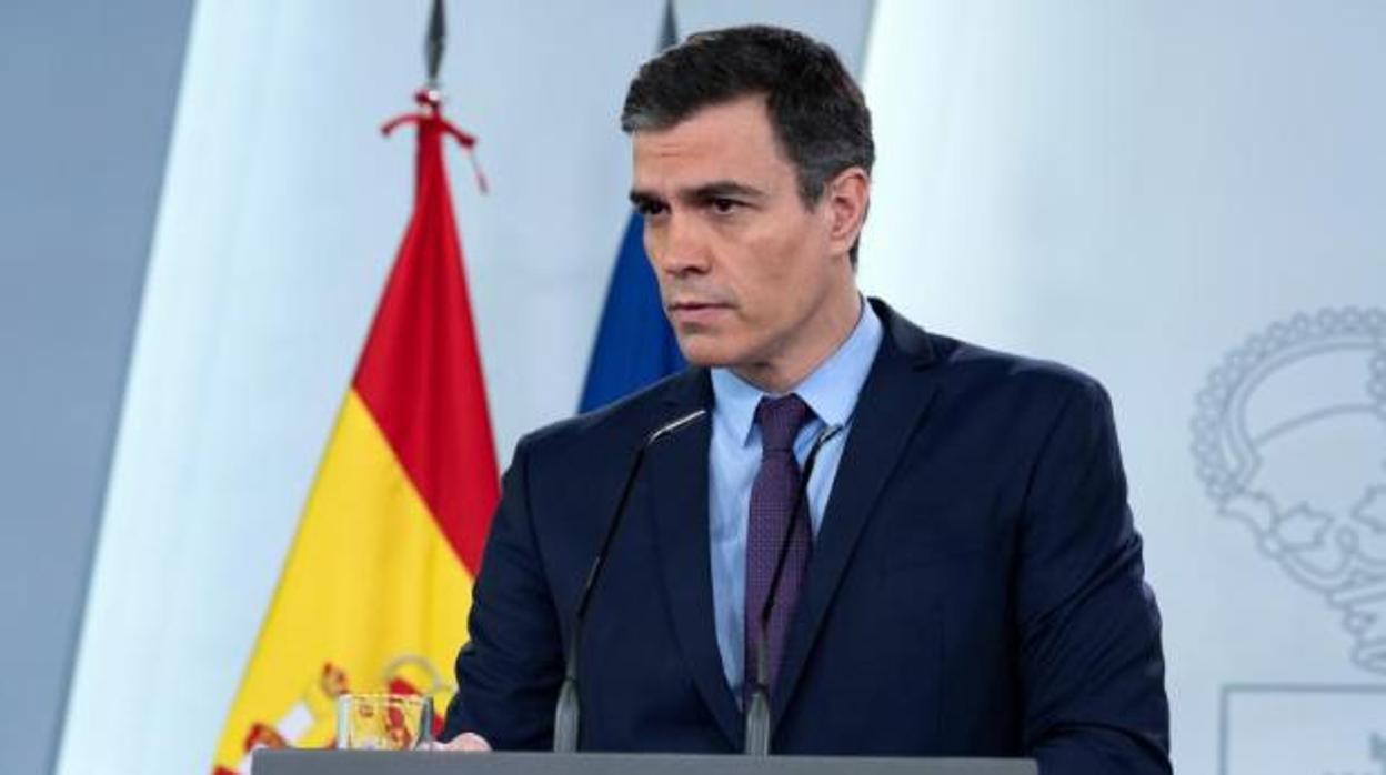 El presidente del Gobierno, Pedro Sánchez