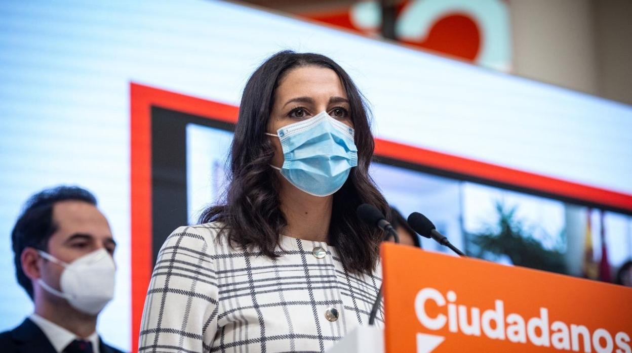 Inés Arrimadas, presidenta de Ciudadanos