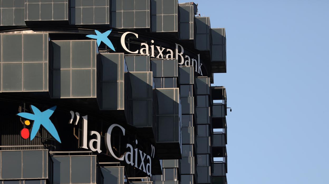 La sede operativa de Caixabank en Barcelona