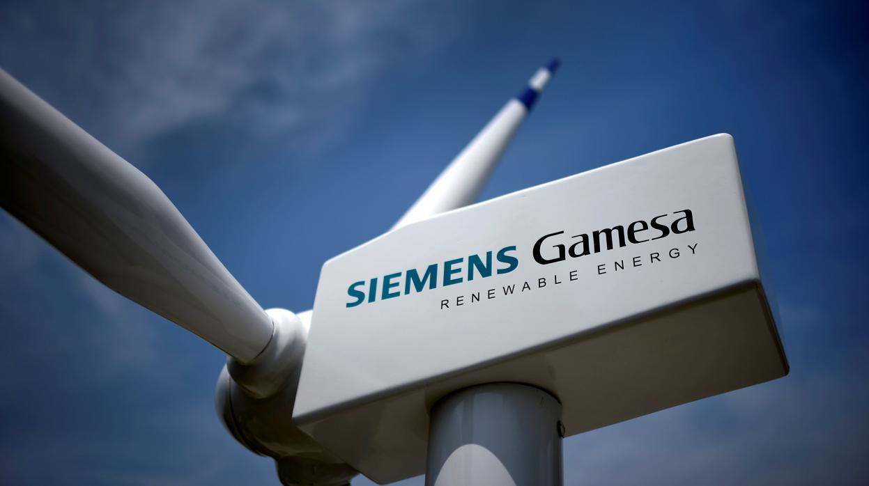 Imagen de una turbina de Siemens Gamesa