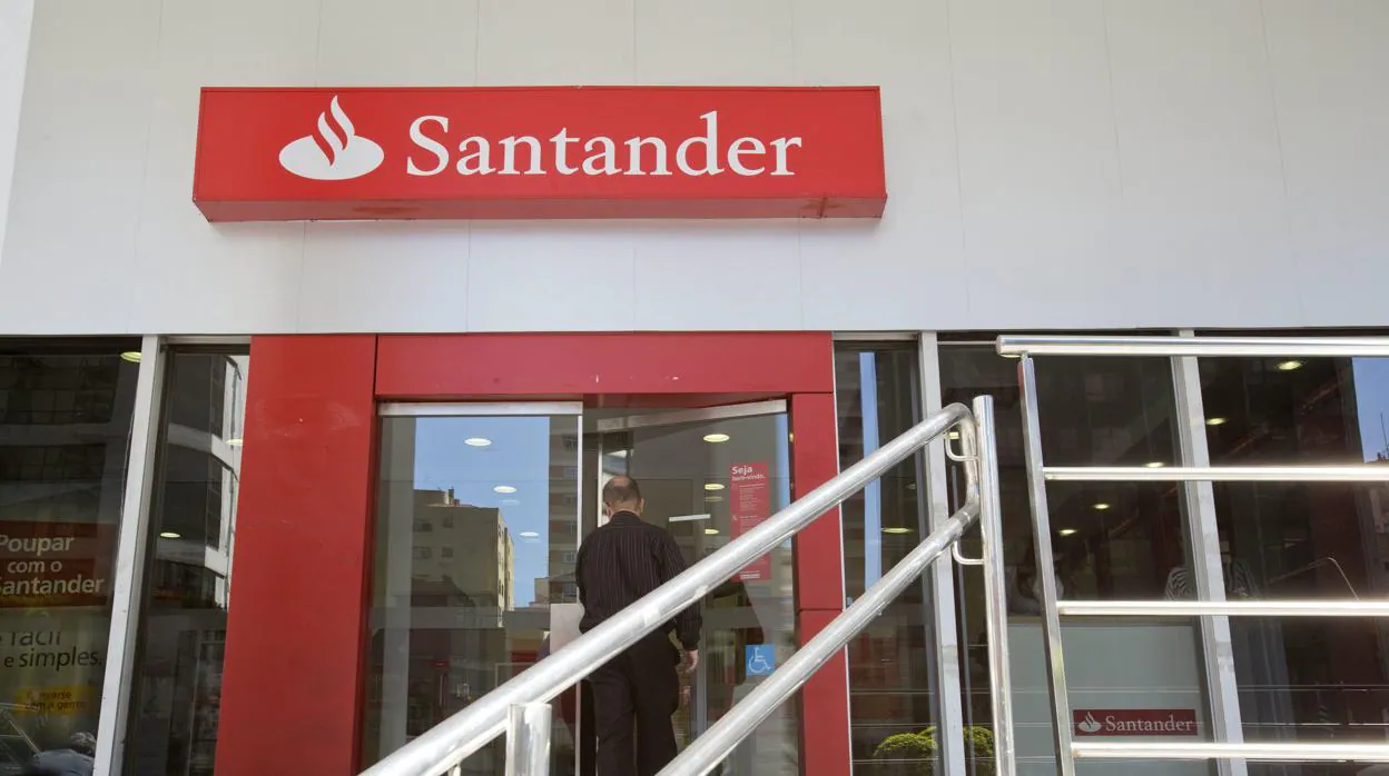 Una agencia del Banco Santander