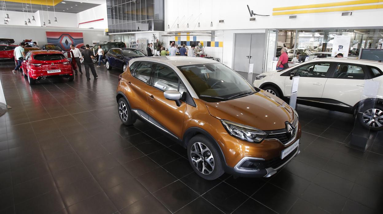 Concesionario de coches de la marca Renault