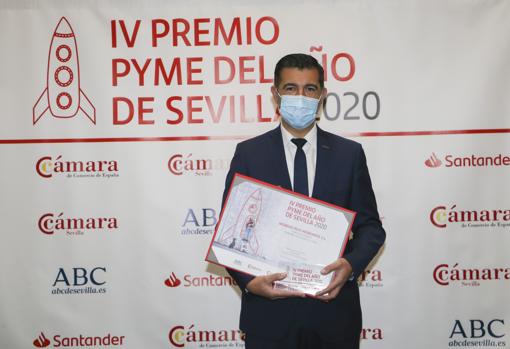 Fernando Moreno Cáceres, Ceo de Moreno Ruiz Hermanos, recibió el Premio Pyme del Año en Sevilla