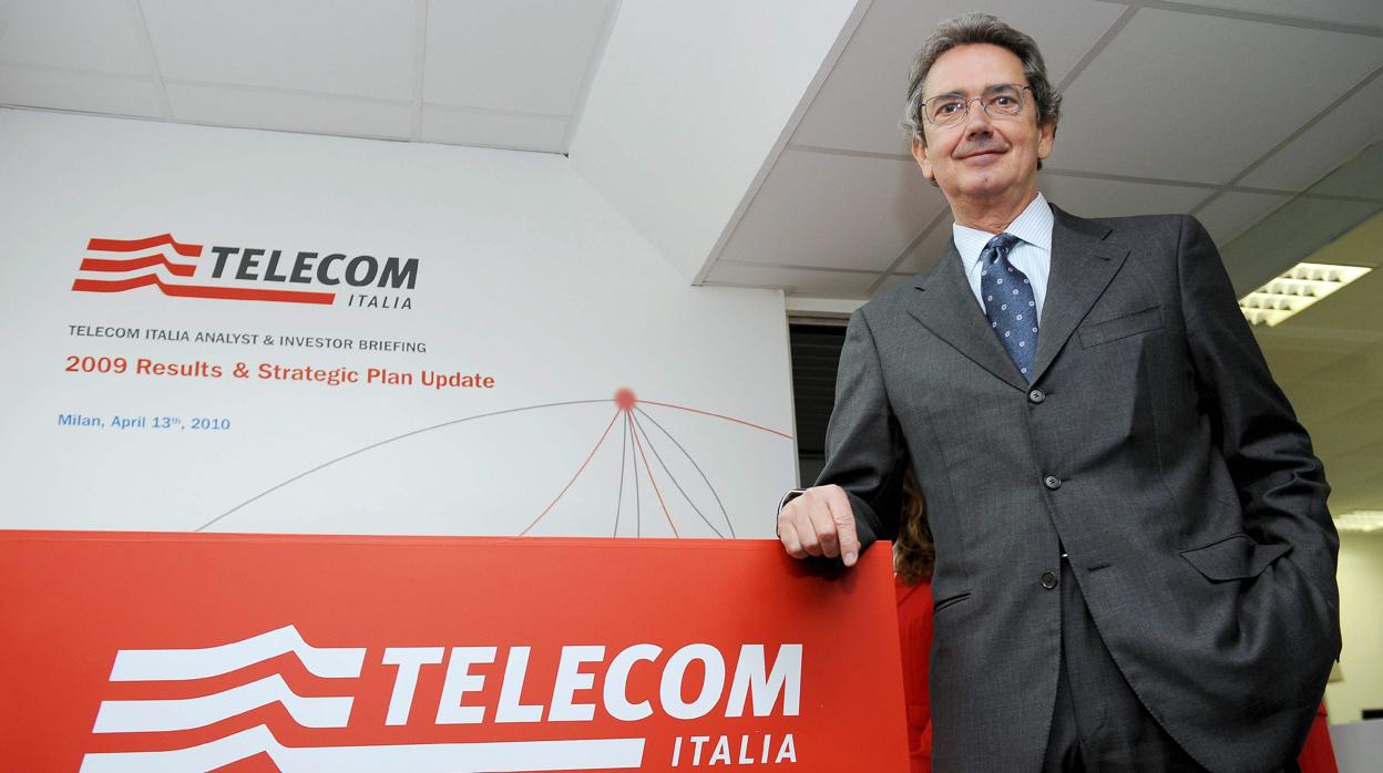 Franco Bernabè, siendo presidente de Telecomm Italia