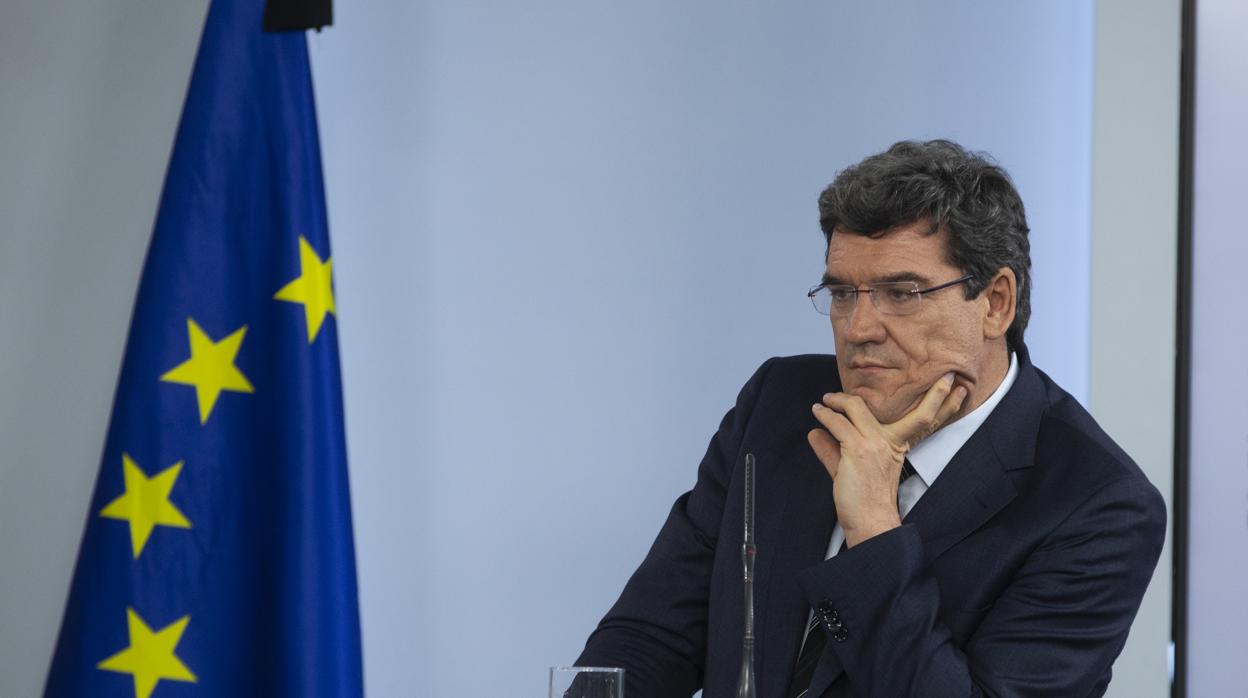 El ministro José Luis Escrivá durante una rueda de prensa