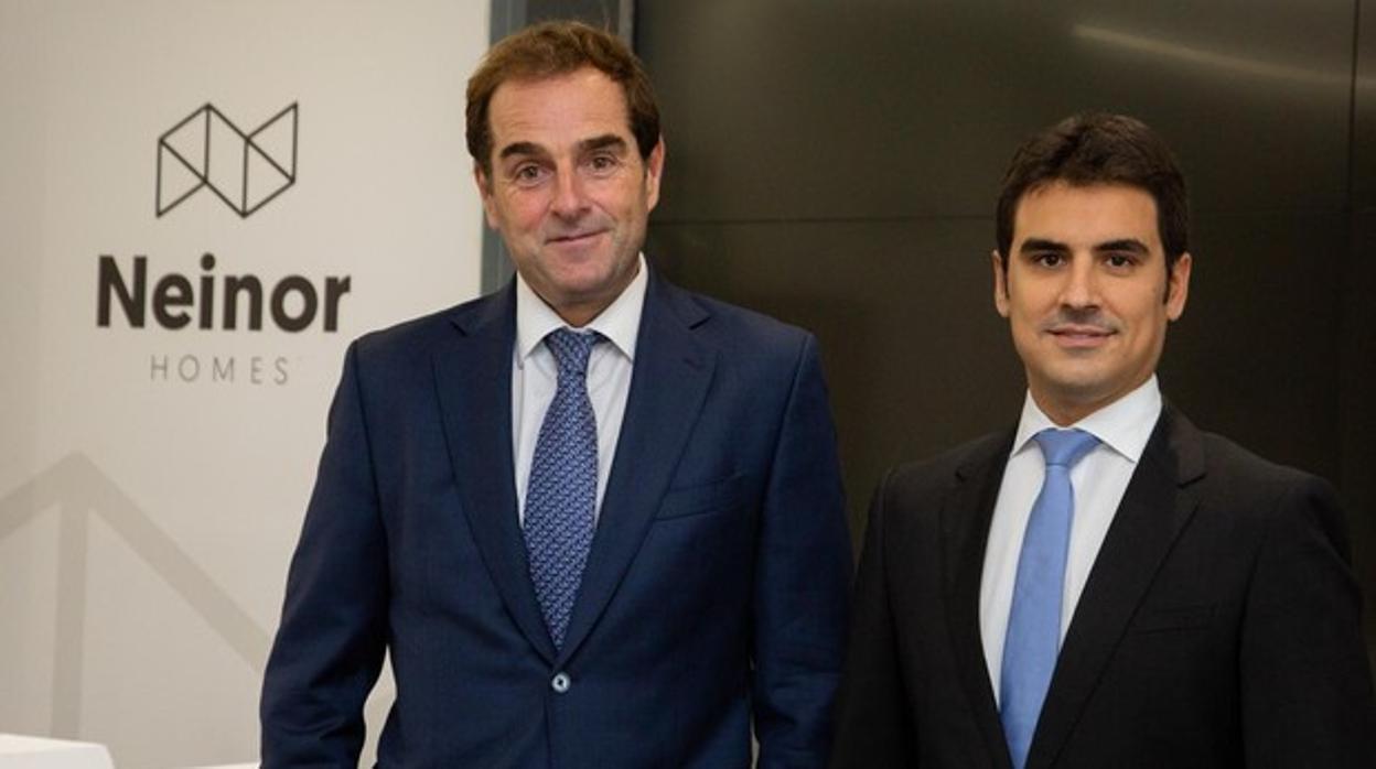 Borja García-Egotxeaga y Jordi Argemí, CEO y CEO adjunto de Neinor