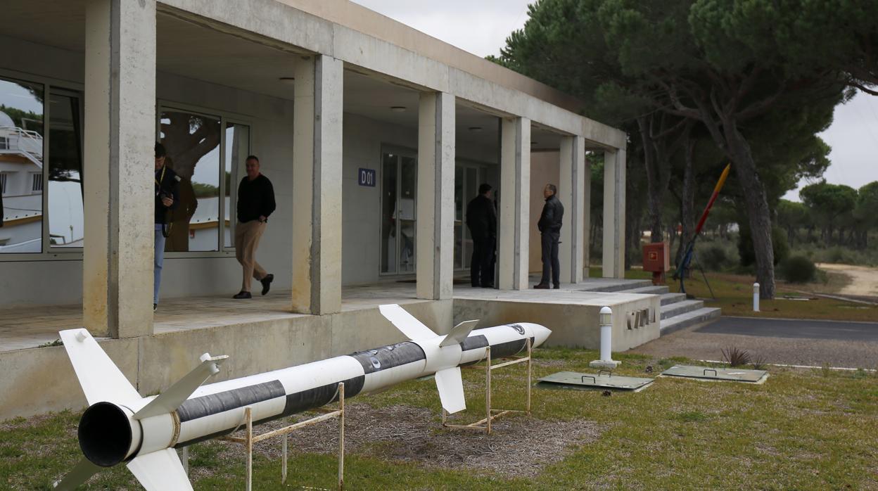 Instalaciones del Instituto Nacional de Técnica Aeroespacial en Huelva