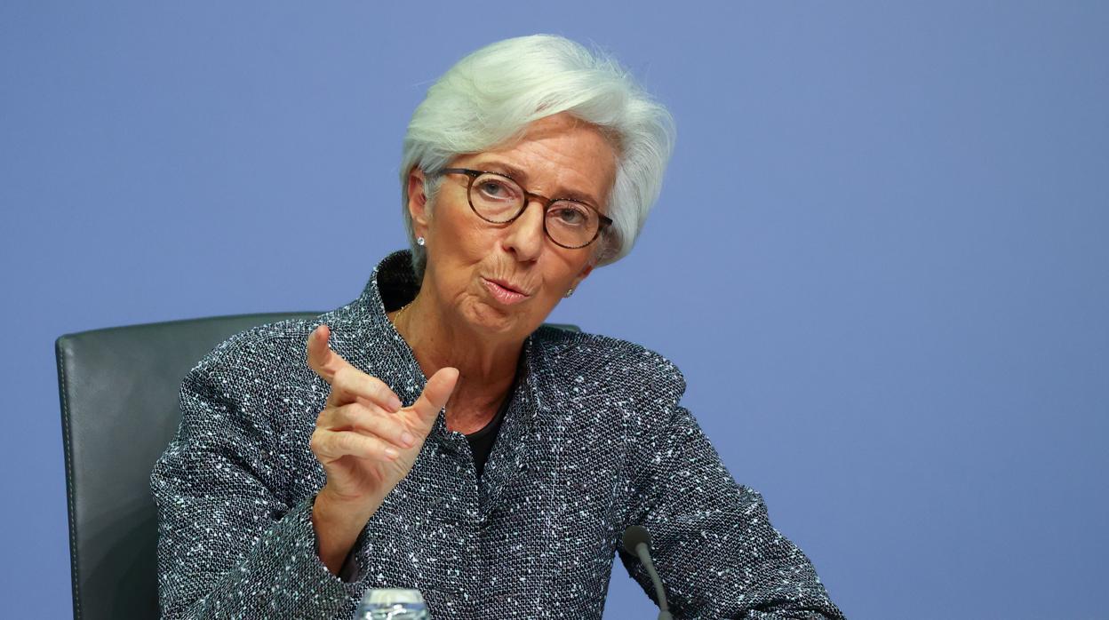 La presidenta del Banco Central Europeo, Christine Lagarde