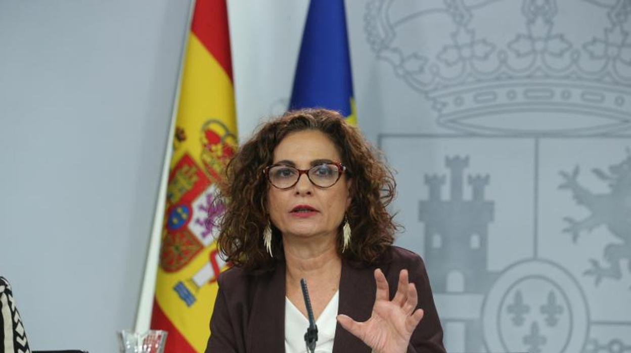 María Jesús Montero, ministra de Hacienda