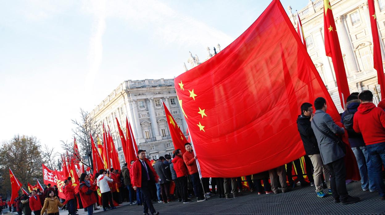 Visita del presidente de China, Xi Jinping, a España en 2019