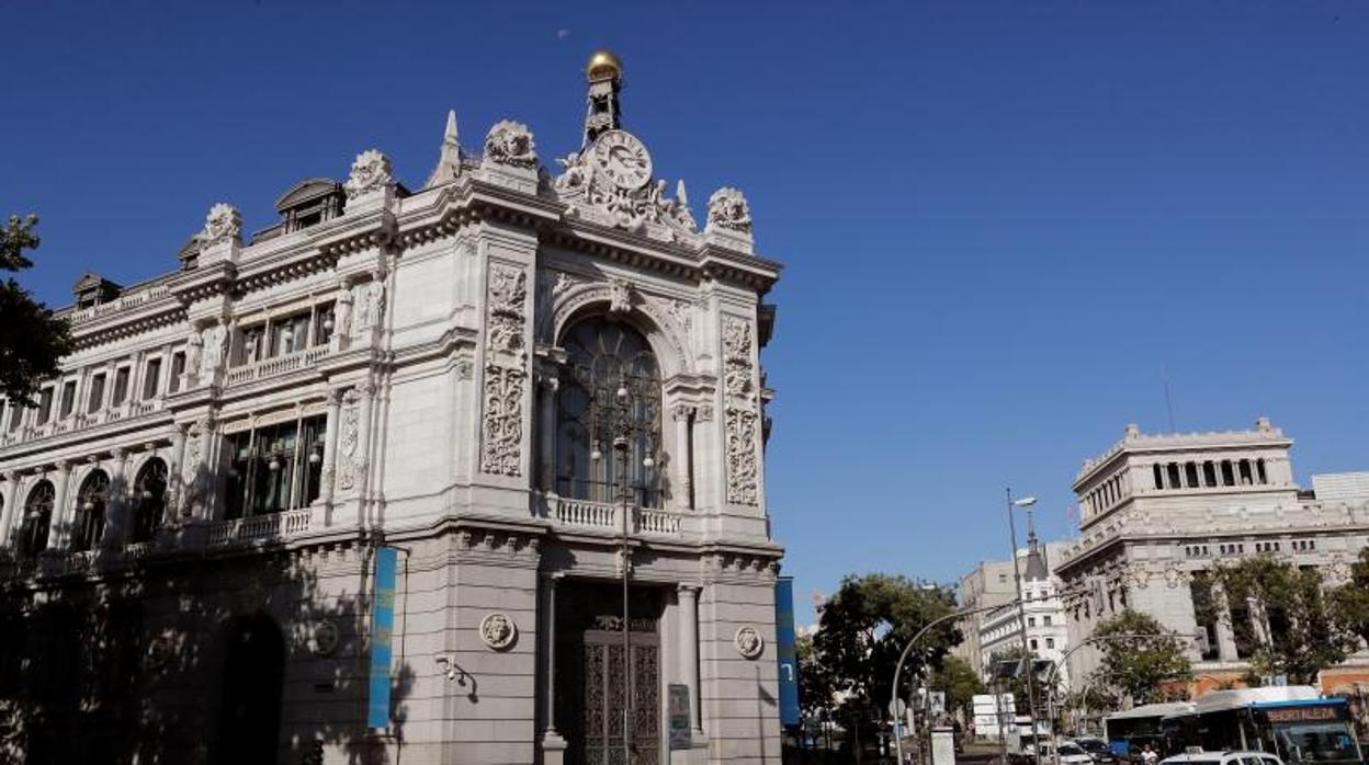 Fachada del Banco de España