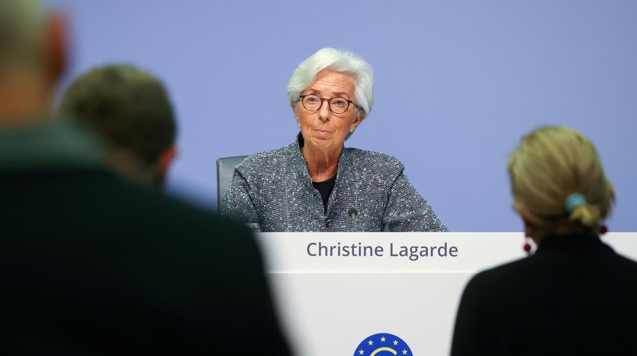 La presidenta del BCE, Christine Lagarde