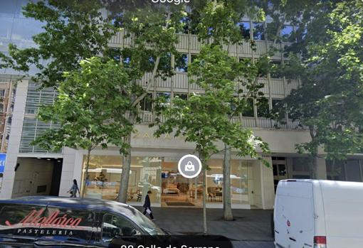 Edificio calle Serrano 88 antes de reforma