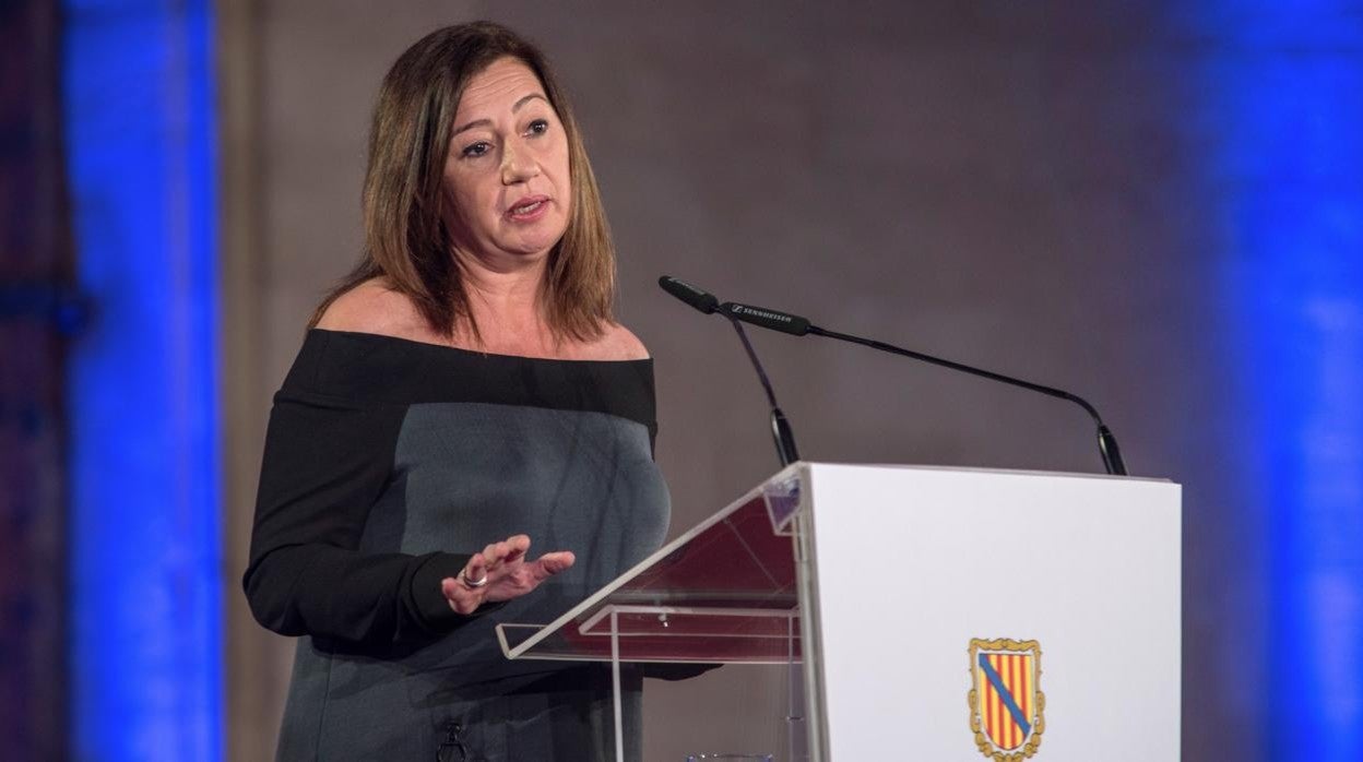 La presidenta de Baleares, Francina Armengol