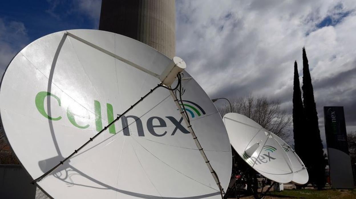 Antena de Cellnex en Madrid