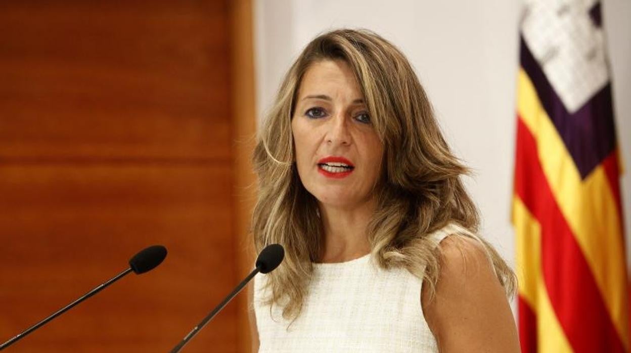 Yolanda Díaz, ministra de Trabajo y Economía Social